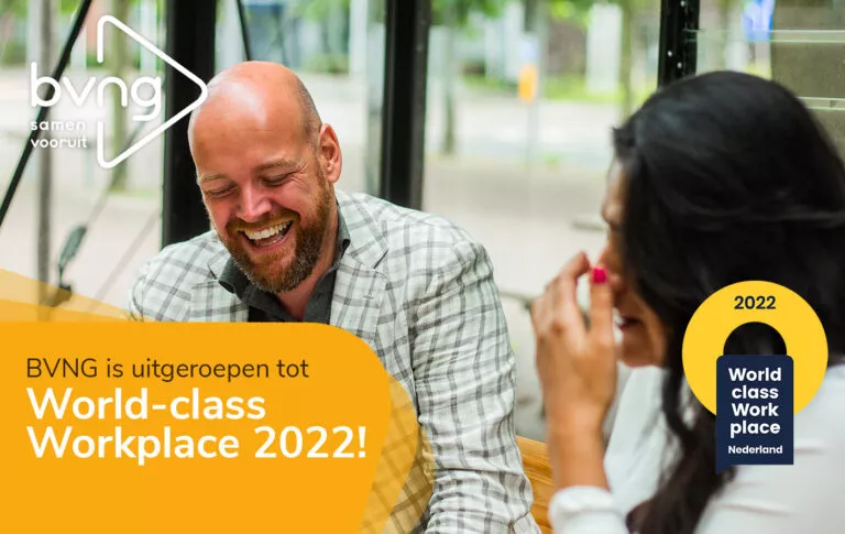 BVNG onderscheiden als World-class Workplace