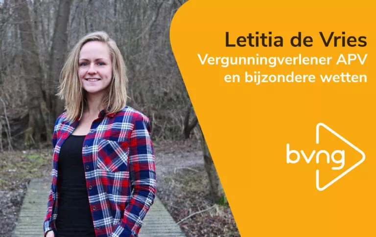 APV’er Letitia over bijzondere wetten en werken bij BVNG
