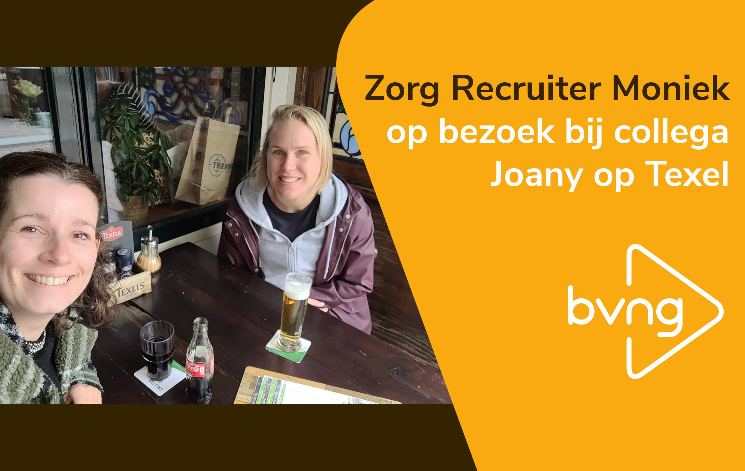Op bezoek bij Zorg collega Joany op Texel