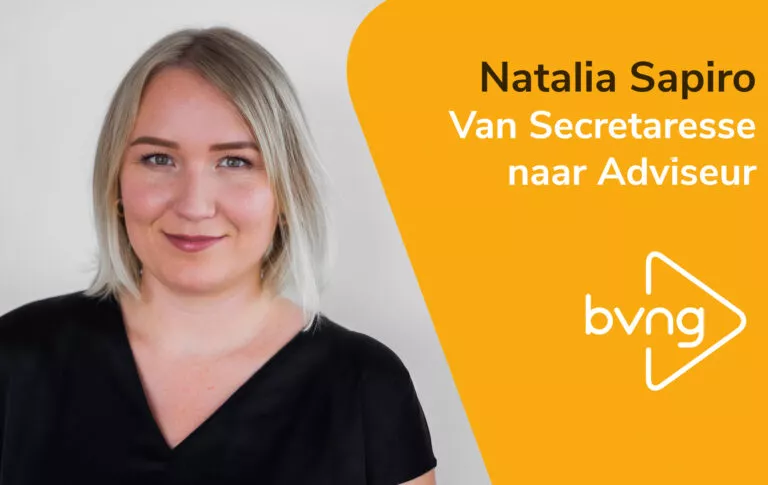 Natalia Sapiro van Secretaresse naar Adviseur