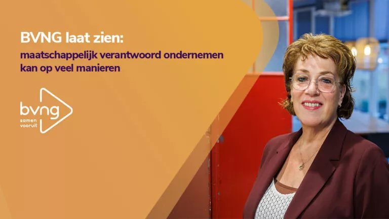 BVNG laat zien: maatschappelijk verantwoord ondernemen kan op veel manieren